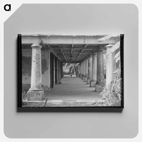 アートパネル-Verandah of Plantation House
 - ラッセル リー Canvas.