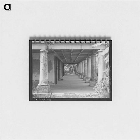 アートメモ帳-Verandah of Plantation House
 - ラッセル リー Memo.