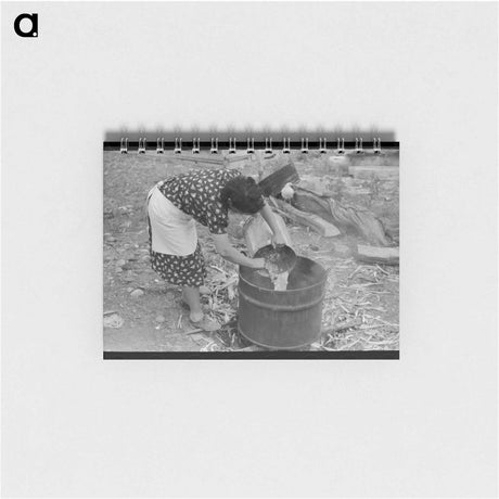 アートメモ帳-Soapmaking in Taos County
 - ラッセル リー Memo.