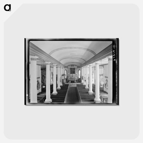 アートポストカード-Interior of Church, Saint Martinville
 - ラッセル リー Postcard.