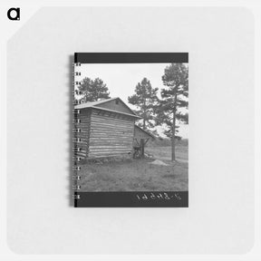 アートメモ帳-Sharecropper tobacco barn - ドロテア ラング Memo.