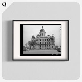 アートポスター-Courthouse at Gatesville, Texas
 - ラッセル リー Poster.