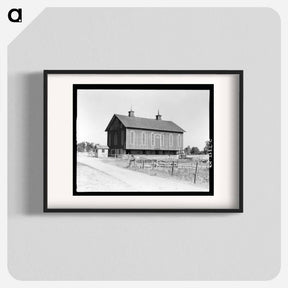 アートポスター-Farm near Dayton, Ohio - ドロテア ラング Poster.