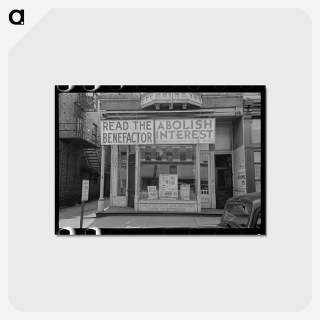 アートポストカード-Headquarters of Lawsonomy
 - ラッセル リー Postcard.