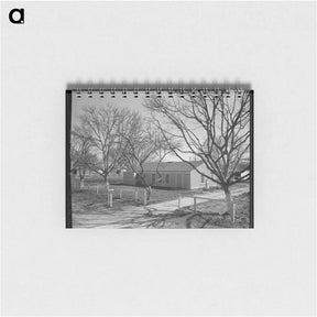 アートメモ帳-El Monte Federal subsistence homesteads - ドロテア ラング Memo.