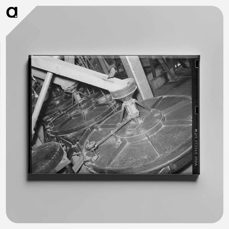 アートパネル-Hulling Machinery
 - ラッセル リー Canvas.