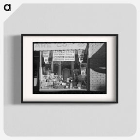 アートポスター-Hardware Store Window, Crosby
 - ラッセル リー Poster.
