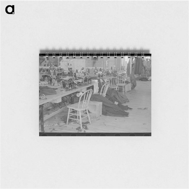 アートメモ帳-Cooperative Garment Factory
 - ラッセル リー Memo.