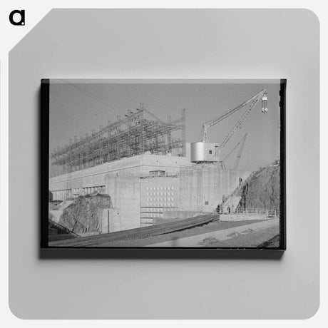 アートパネル-Bonneville Dam
 - ラッセル リー Canvas.