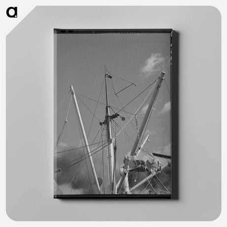 アートパネル-Cotton Export, Port of Houston
 - ラッセル リー Canvas.