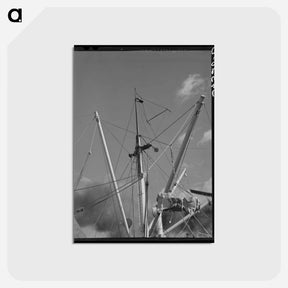 アートポストカード-Cotton Export, Port of Houston
 - ラッセル リー Postcard.