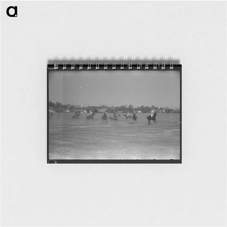 アートメモ帳-Polo Match Activity
 - ラッセル リー Memo.