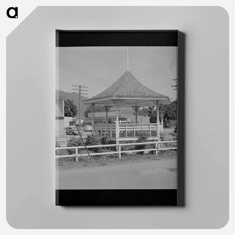 アートパネル-Rogue River Bandstand
 - ラッセル リー Canvas.