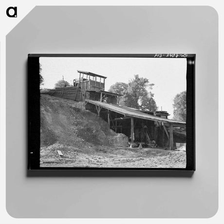 アートパネル-Tungsten Chief Mine Mill
 - ラッセル リー Canvas.