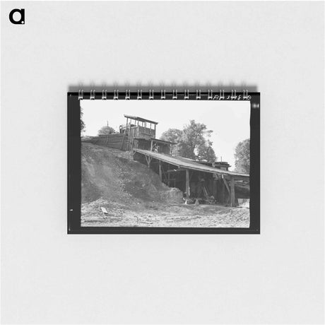 アートメモ帳-Tungsten Chief Mine Mill
 - ラッセル リー Memo.