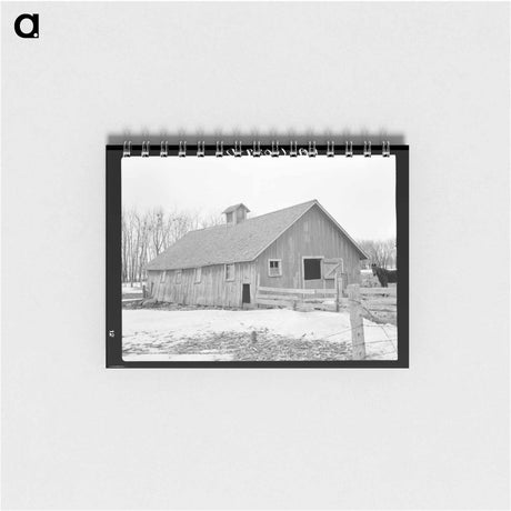 アートメモ帳-Hog House on the Merriott Farm
 - ラッセル リー Memo.