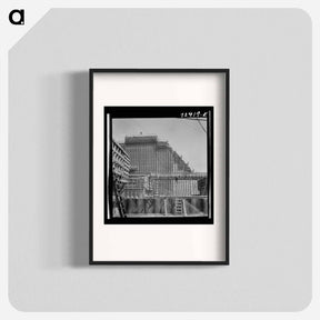 アートポスター-Shasta Dam Construction
 - ラッセル リー Poster.