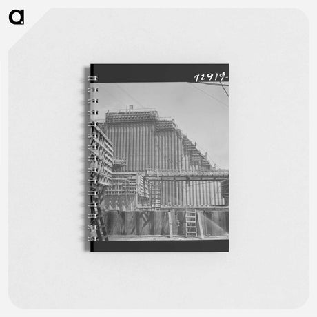 アートメモ帳-Shasta Dam Construction
 - ラッセル リー Memo.
