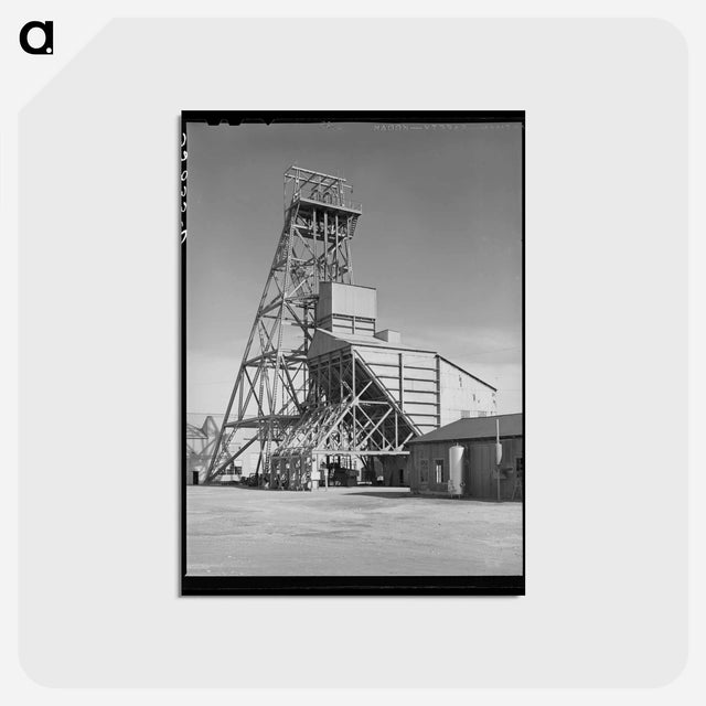 アートポストカード-Tipple at Potash Mine
 - ラッセル リー Postcard.