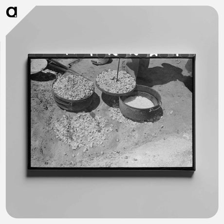 アートパネル-Dutch Oven Biscuits
 - ラッセル リー Canvas.