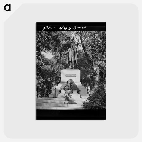 アートポストカード-Monument, San Jose, California
 - ラッセル リー Postcard.
