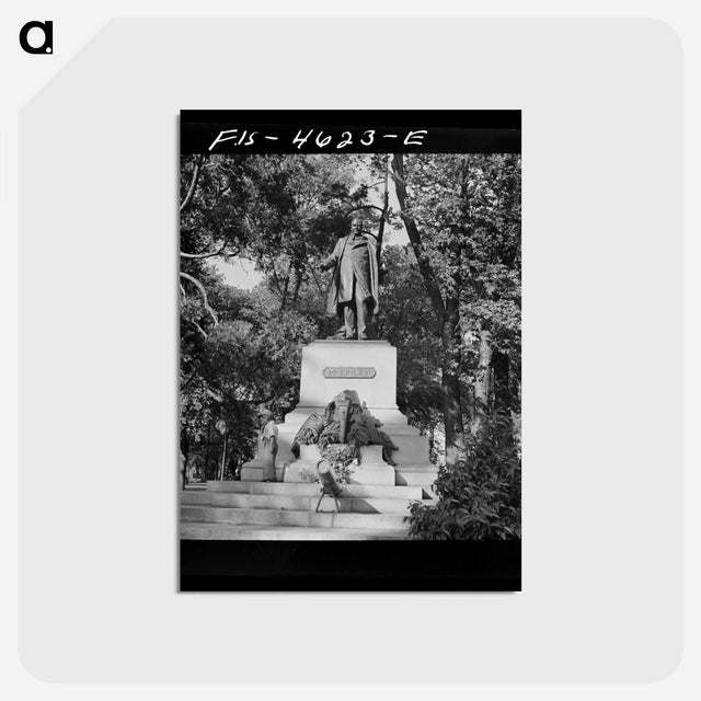 アートポストカード-Monument, San Jose, California
 - ラッセル リー Postcard.