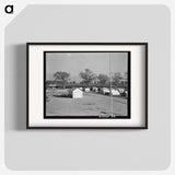 View of Kern migrant camp - Dorothea Lange Poster.