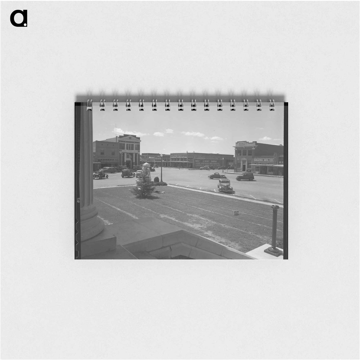 The town square of Memphis, Texas - ドロテア ラング Memo.