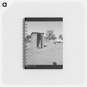 アートメモ帳-Sanitary facilities in camp of carrot pullers - ドロテア ラング Memo.