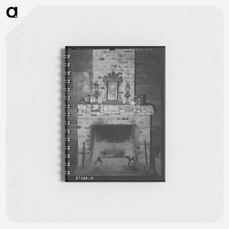 アートメモ帳-Fireplace Near Crowley
 - ラッセル リー Memo.