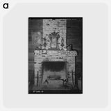 アートポストカード-Fireplace Near Crowley
 - ラッセル リー Postcard.