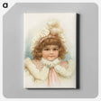 アートパネル-Little Girl with Fur Collar
 - ボストン公共図書館 Canvas.