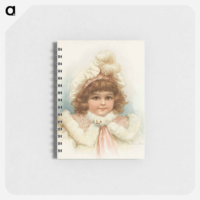 アートメモ帳-Little Girl with Fur Collar
 - ボストン公共図書館 Memo.