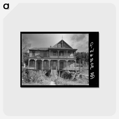 アートポストカード-Old House, Tower, Minnesota
 - ラッセル リー Postcard.