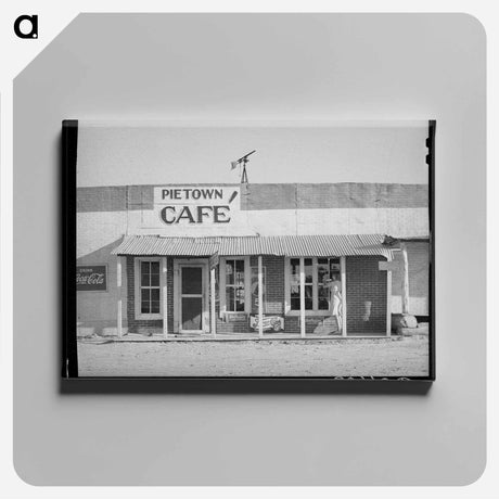 アートパネル-Cafe, Pie Town
 - ラッセル リー Canvas.