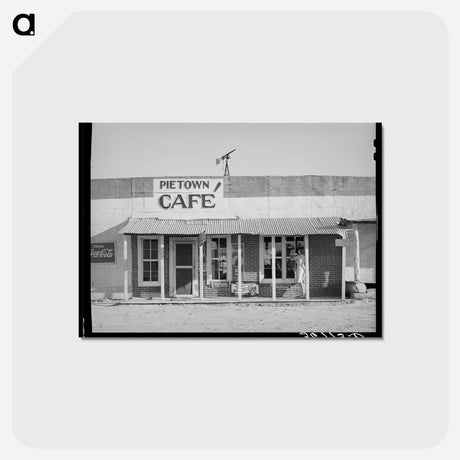 アートポストカード-Cafe, Pie Town
 - ラッセル リー Postcard.