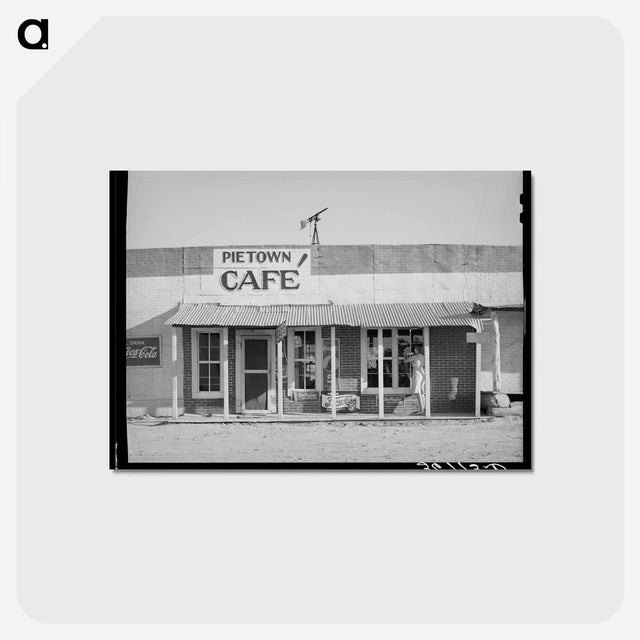 アートポストカード-Cafe, Pie Town
 - ラッセル リー Postcard.