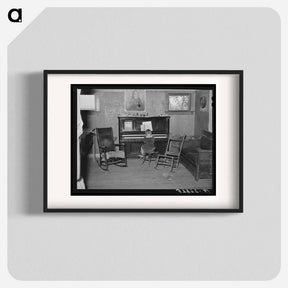 アートポスター-Farm Home Living Room
 - ラッセル リー Poster.
