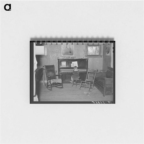 アートメモ帳-Farm Home Living Room
 - ラッセル リー Memo.