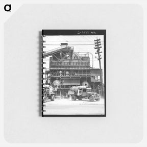 アートメモ帳-Concrete mixing plant - ドロテア ラング Memo.