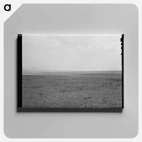 アートパネル-Dust Storm Near Williston
 - ラッセル リー Canvas.
