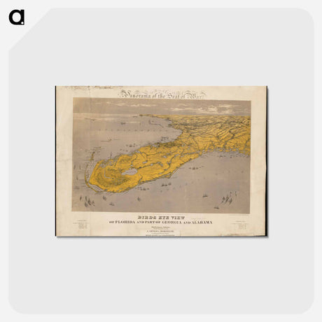 アートポストカード-Florida and Beyond
 - ボストン公共図書館 Postcard.