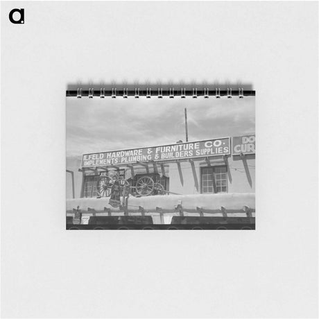 アートメモ帳-Taos Pueblo Store
 - ラッセル リー Memo.