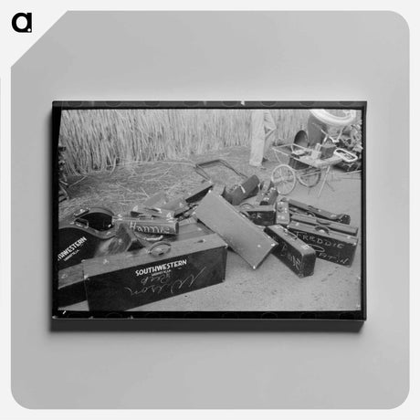 アートパネル-Instrument Cases
 - ラッセル リー Canvas.