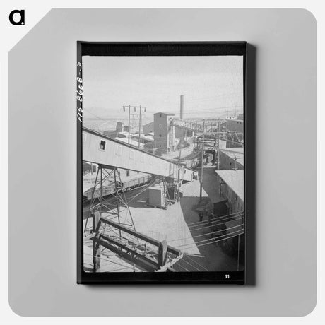 アートパネル-Anaconda Smelter
 - ラッセル リー Canvas.