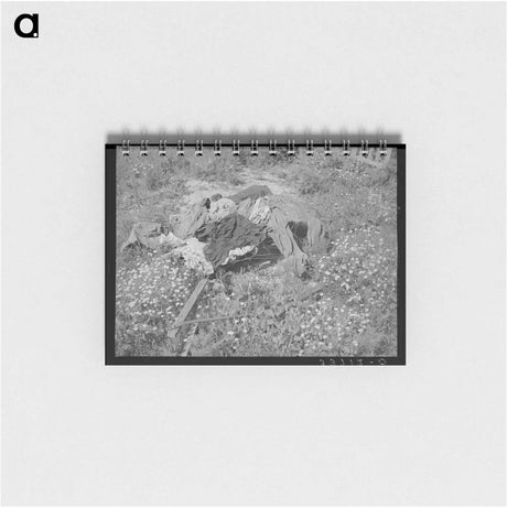 アートメモ帳-White Clothes, Oklahoma
 - ラッセル リー Memo.