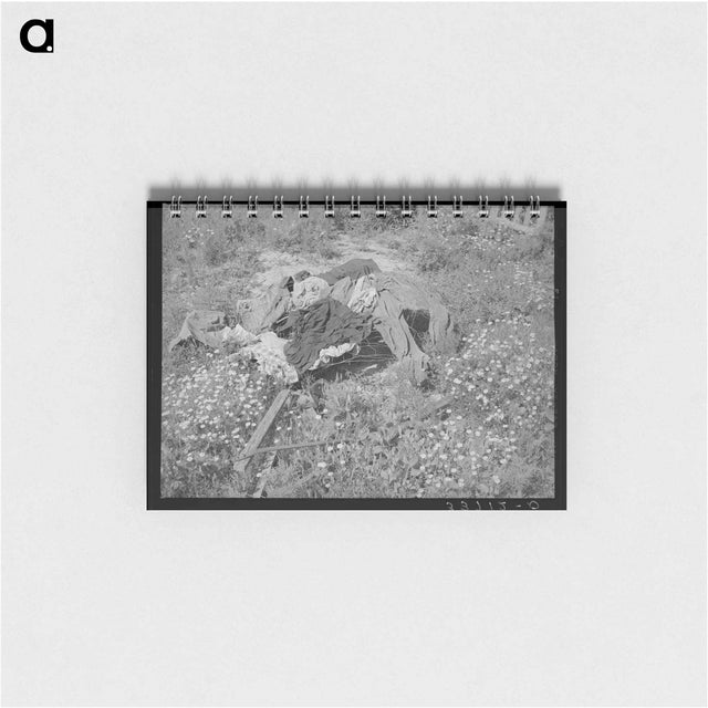 アートメモ帳-White Clothes, Oklahoma
 - ラッセル リー Memo.