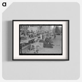 アートポスター-Cooperative Garment Factory
 - ラッセル リー Poster.