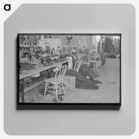 アートパネル-Cooperative Garment Factory
 - ラッセル リー Canvas.