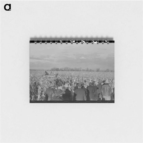アートメモ帳-Cornhusking Contest, Ontario, Oregon
 - ラッセル リー Memo.
